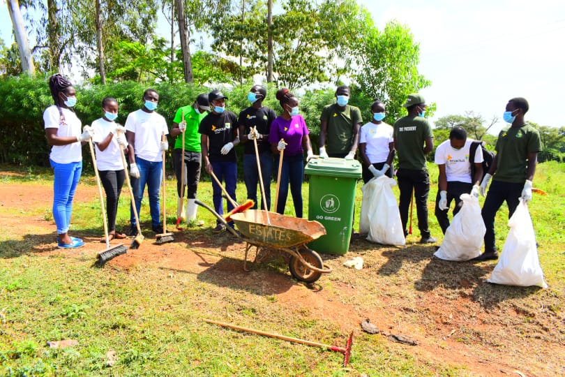 Waste collection in Bondo town 