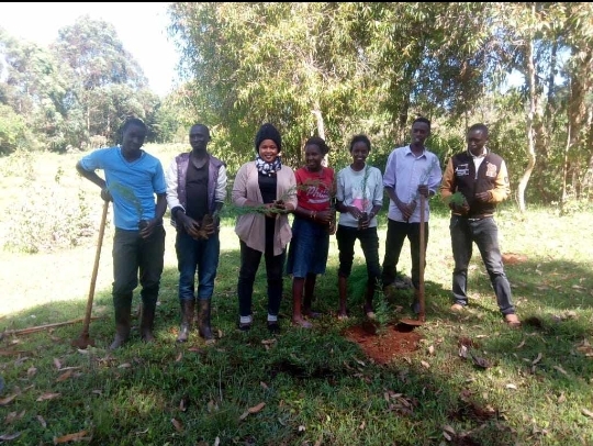 #Planting trees# environmental conservation 
